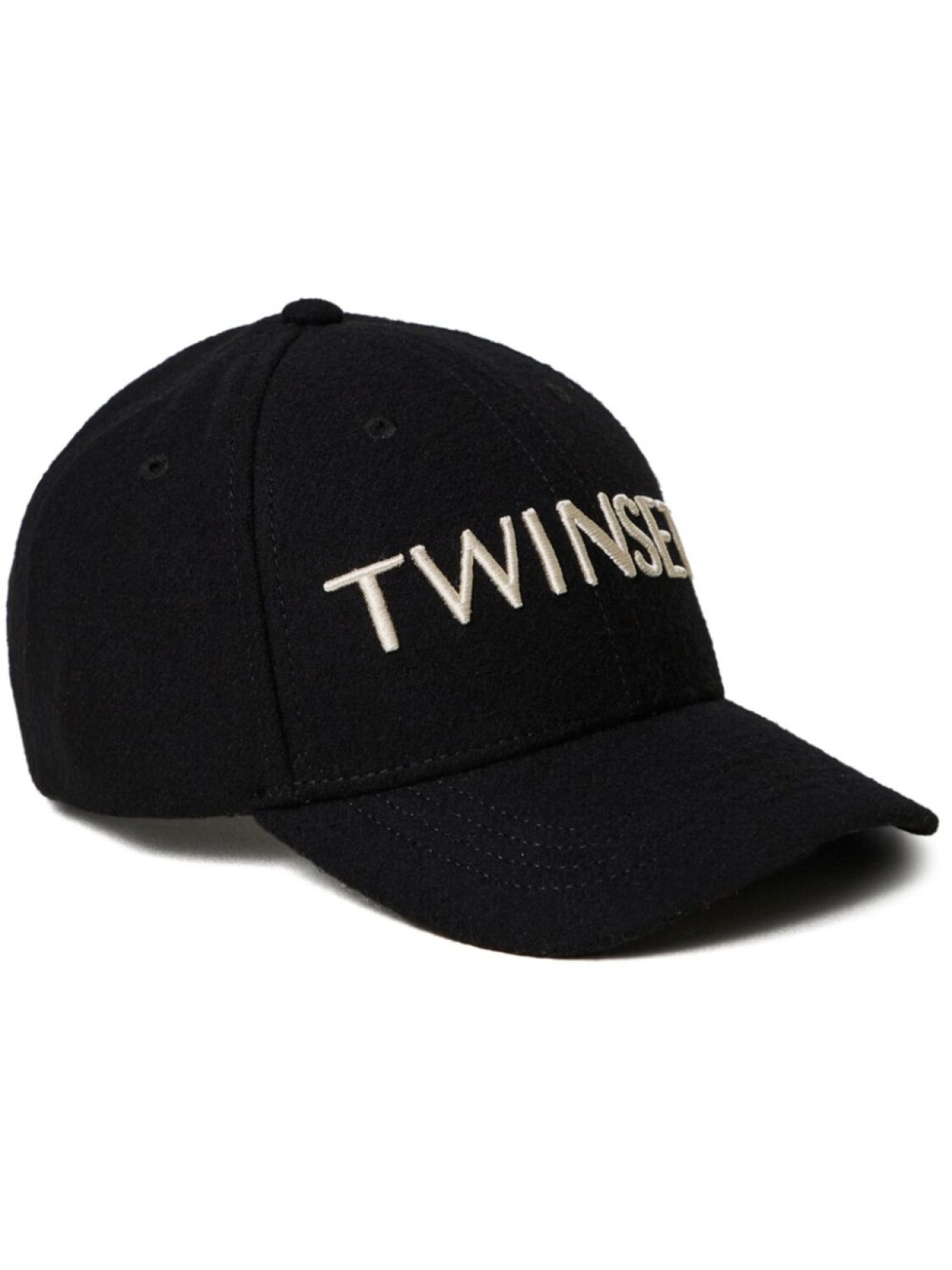 

Кепка с вышитым логотипом TWINSET Kids, черный