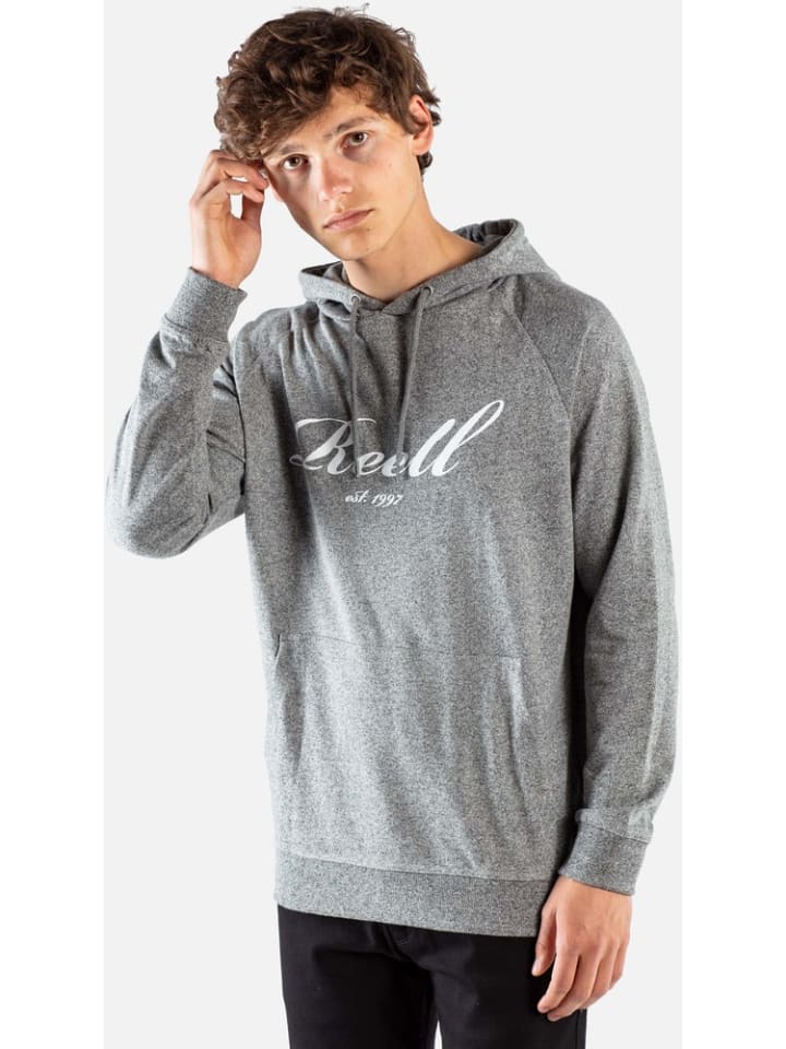 

Толстовка Big Logo Hoodie серого цвета Reell