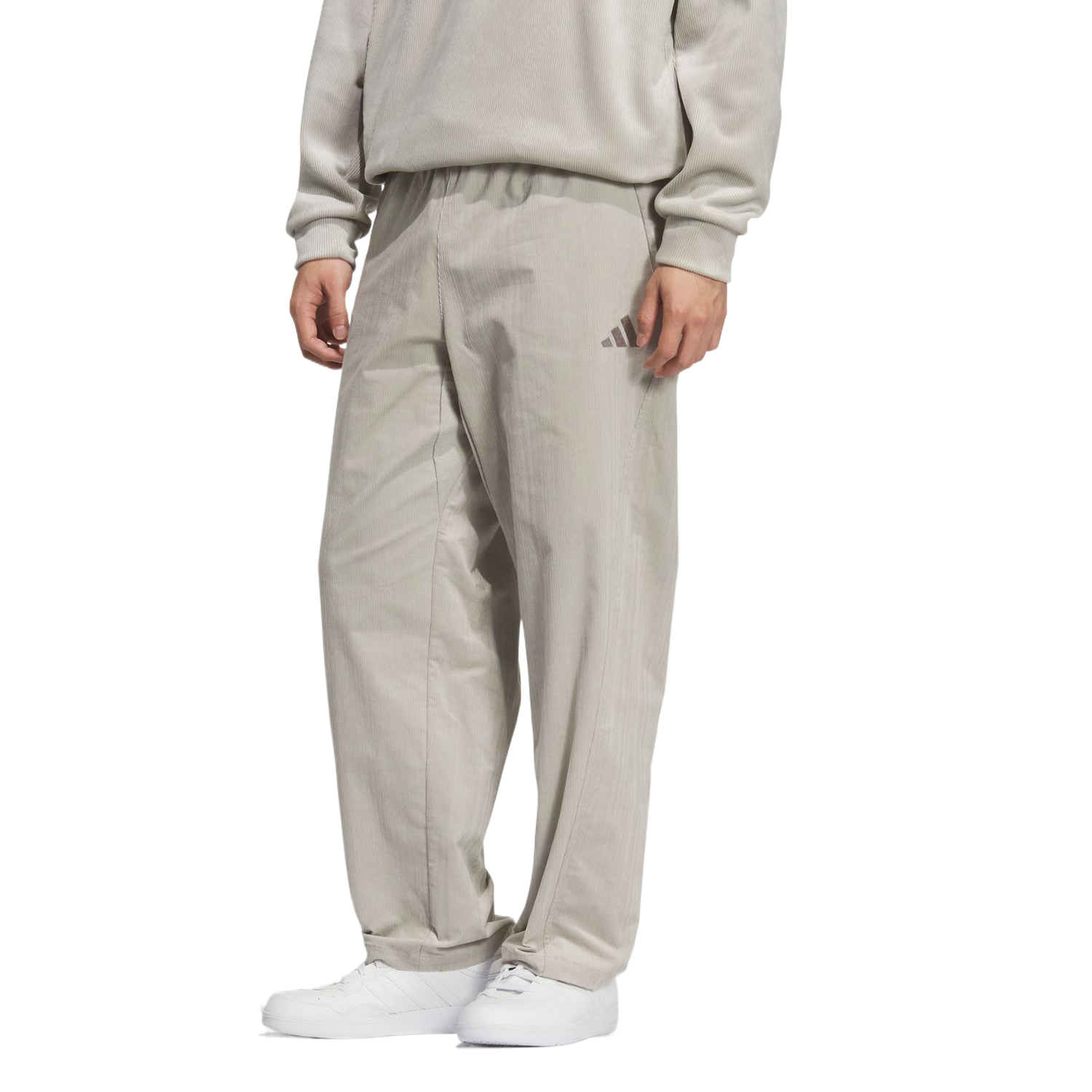 Повседневные брюки мужские metallic gray Adidas, металлический серый — фото 3