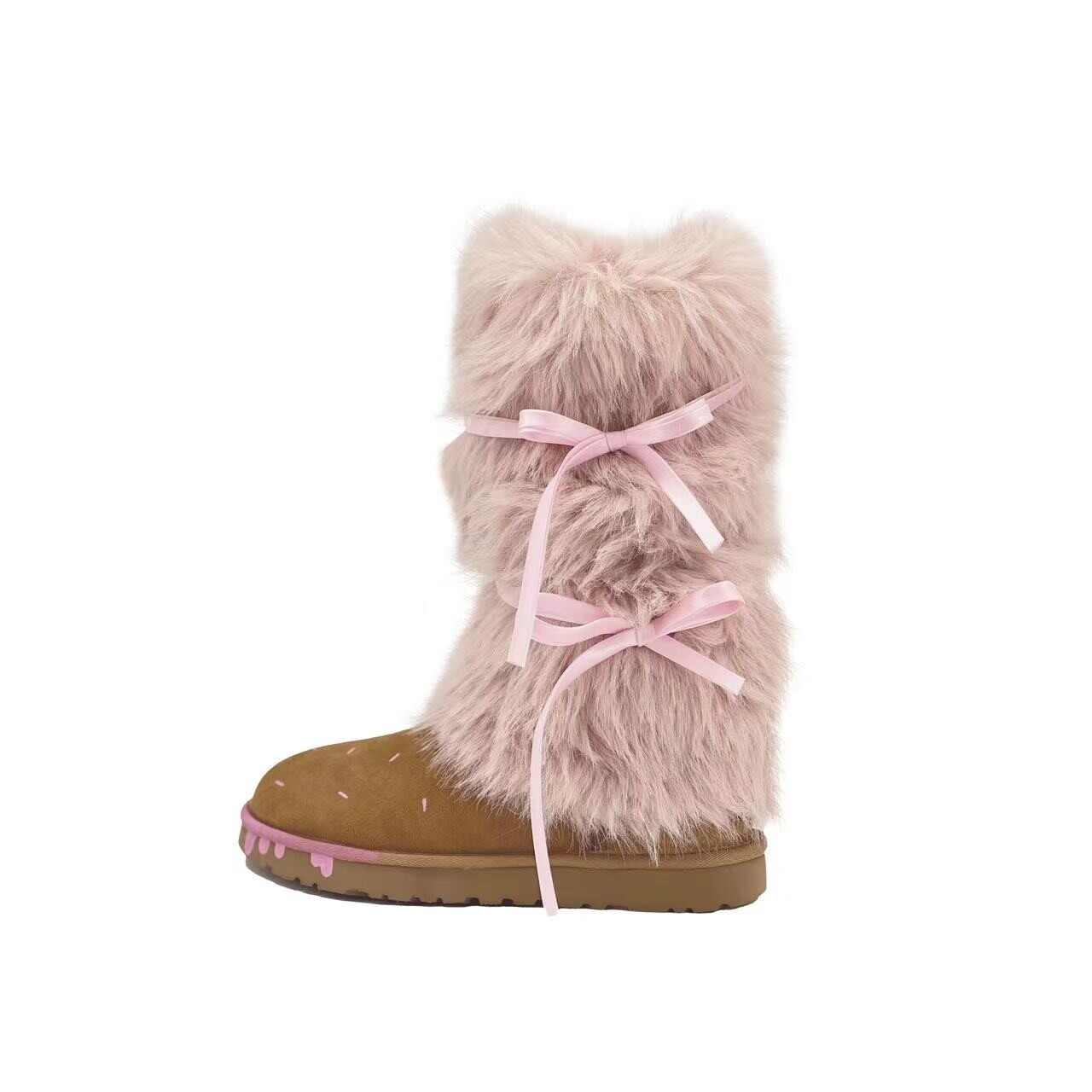 

CLASSIC MINI Зимние ботинки женские Ugg, коричневый