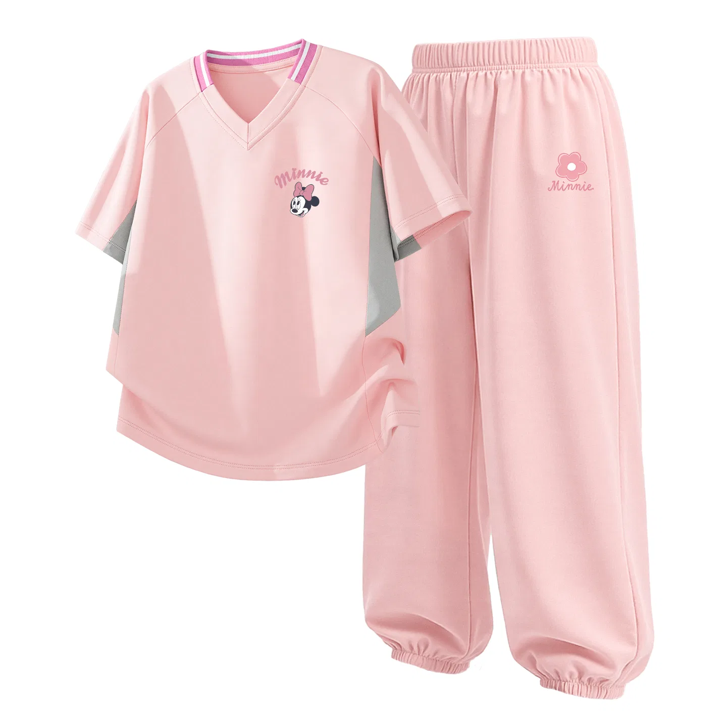 Детский спортивный костюм Casual Sportswear 2 Piece Set Disney, Thick Board D-Line K Yellow+D Morning Sun K Dawn Yellow — фото 4