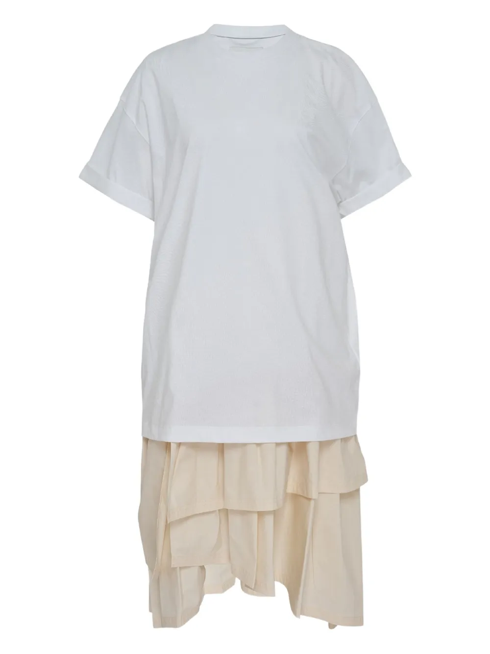 

Многослойное платье-футболка 3.1 Phillip Lim, белый