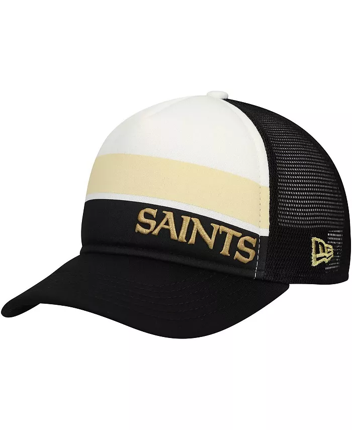 

Дошкольная черная спортивная кепка New Orleans Saints Sport Night Color Block 9FORTY с регулируемой рамкой и А-образным вырезом New Era