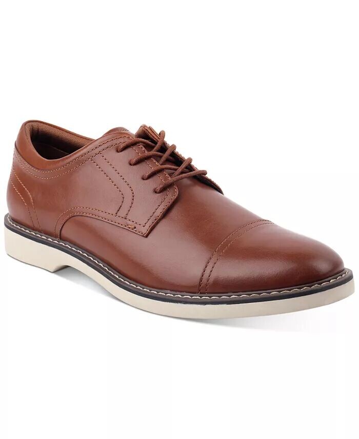 

Мужские туфли-оксфорды Theo Cap Toe Alfani, коричневый