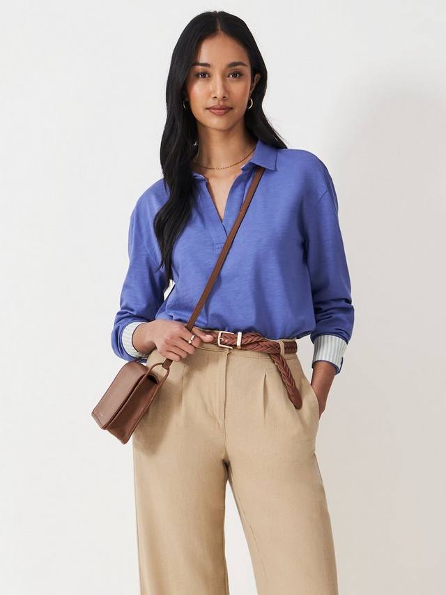 

Длинный рукав рубашка Crew Clothing, Dark Blue