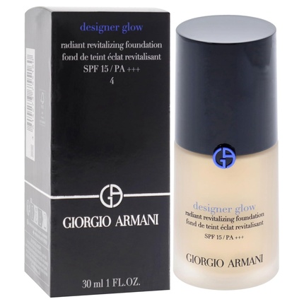 Дизайнерская тональная основа Glow Radiant Revitalizing Foundation SPF 15 PA Plus 300 мл для женщин Giorgio Armani — фото 3