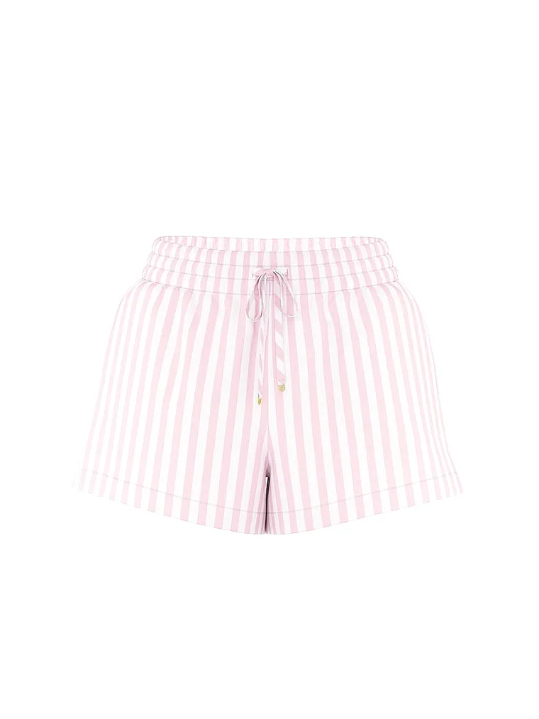 Шорты-Накидка Victoria'S Secret Swim, Linen Iconic Pink Stripes — фото 3