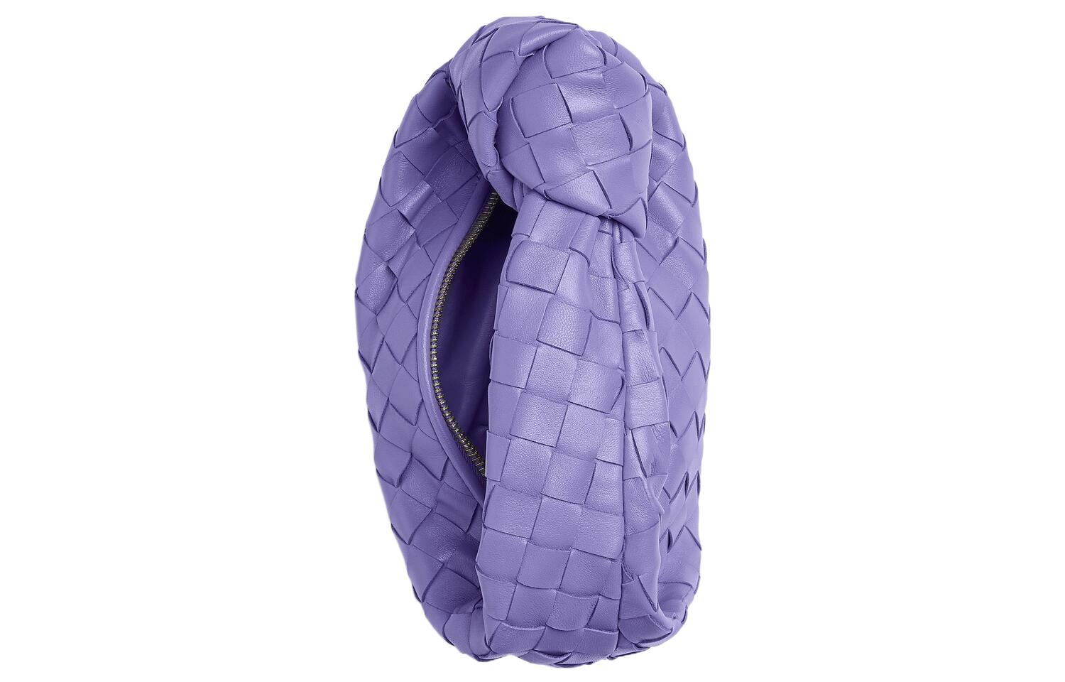 Мини-сумка JODIE из овчины женская Wisteria Purple Bottega Veneta, Set (Bag+Dust Bag) — фото 3
