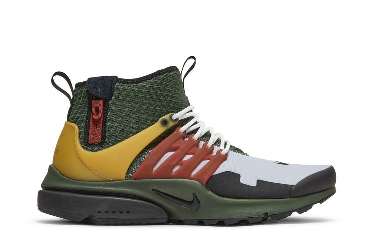 

Кроссовки Air Presto Mid Utility 'Boba Fett', зеленый
