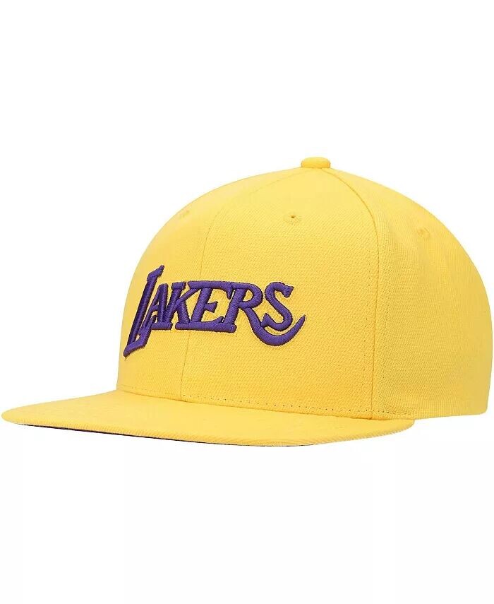 

Мужская золотая бейсболка Los Angeles Lakers Hardwood Classics Tonal Snapback Mitchell & Ness