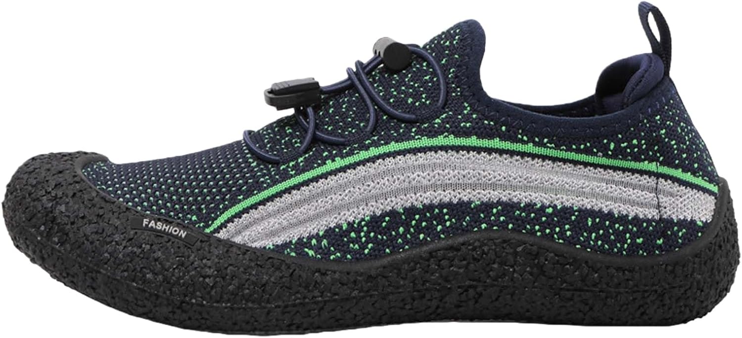 

Женские мужские походные обувь для бега, дышащие кроссовки с широкой носочной частью, нулевая разница в высоте Lghlmcl, синий