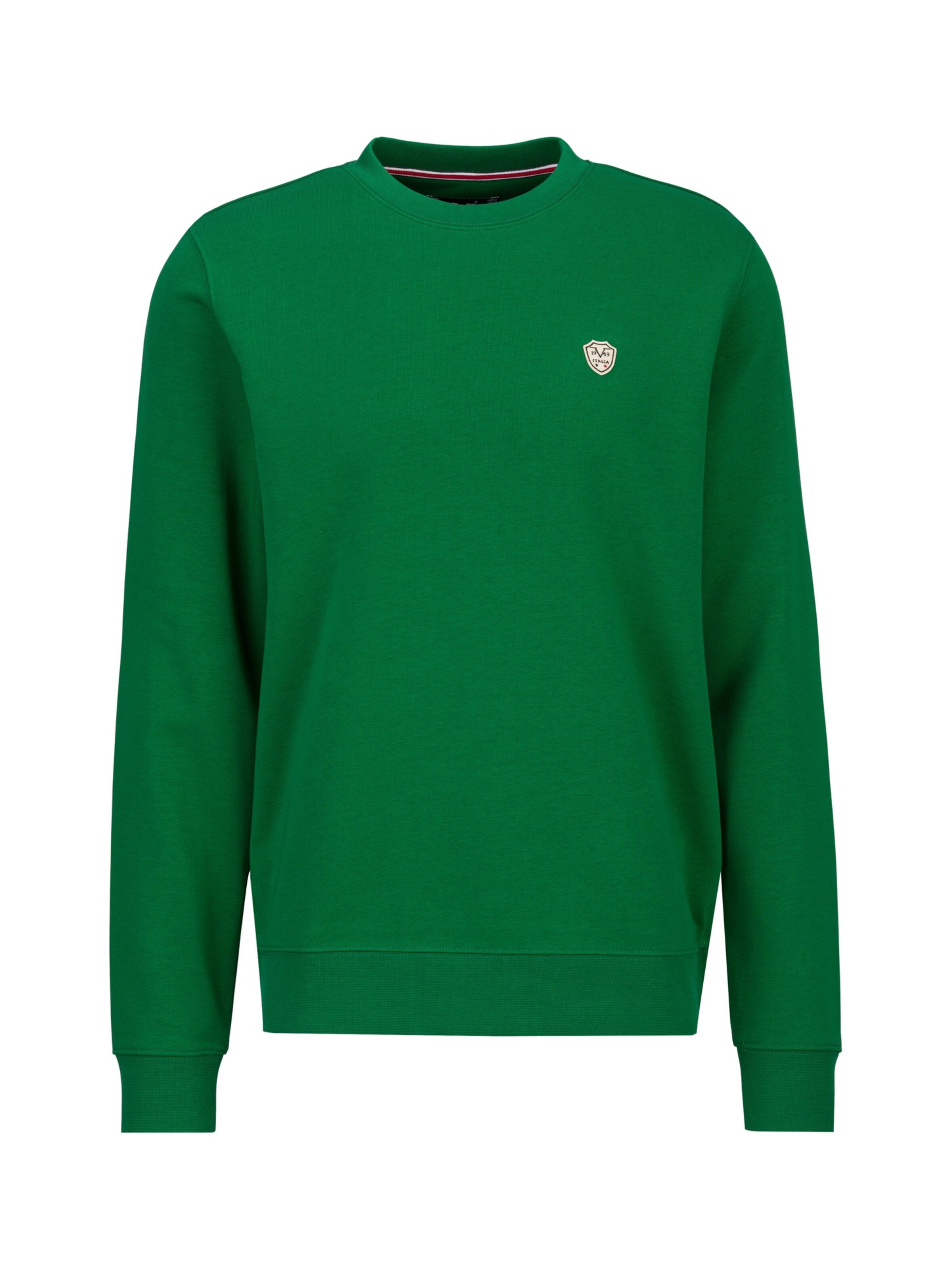 

19V69 ITALIA Свитшот 'NICO' в зеленом цвете, Зеленый, 19V69 ITALIA Свитшот 'NICO' в зеленом цвете