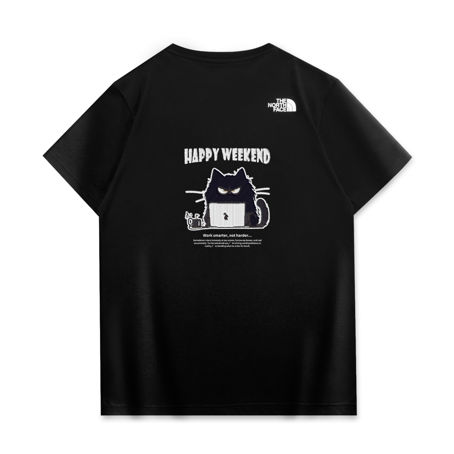 

THE NORTH FACE Футболка унисекс черная, Черный, THE NORTH FACE Футболка унисекс черная