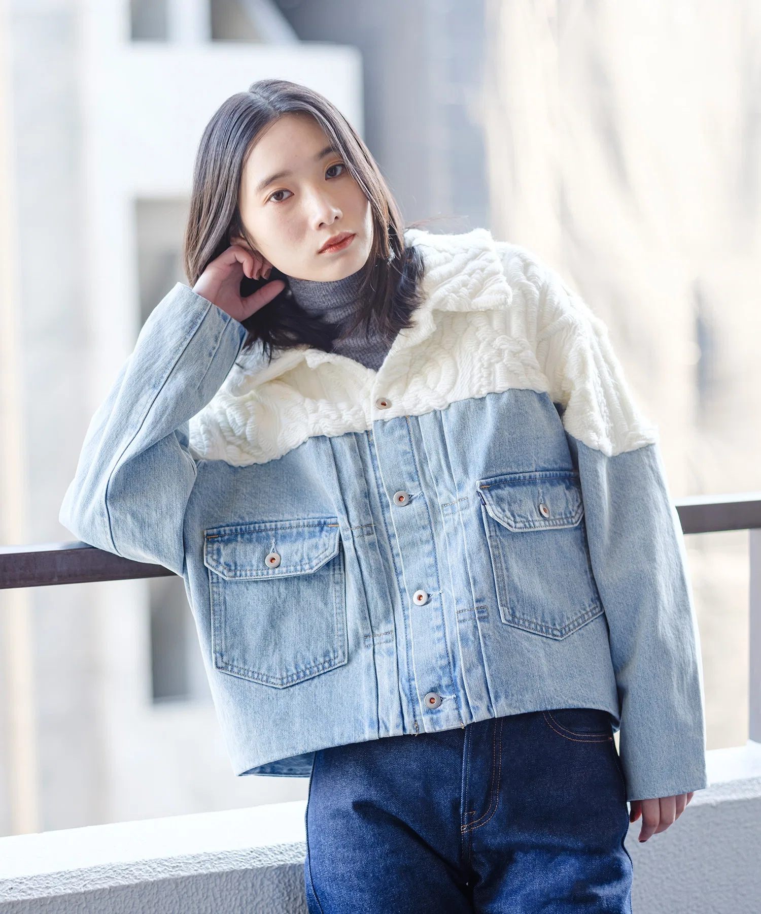 Джинсовая куртка Levi's BLUETAB™ ARAN Trucker Jacket - СДЕЛАНО В ЯПОНИИ — фото 2