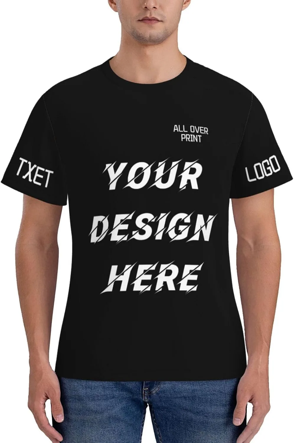 

Футболка All Over Print с индивидуальным дизайном