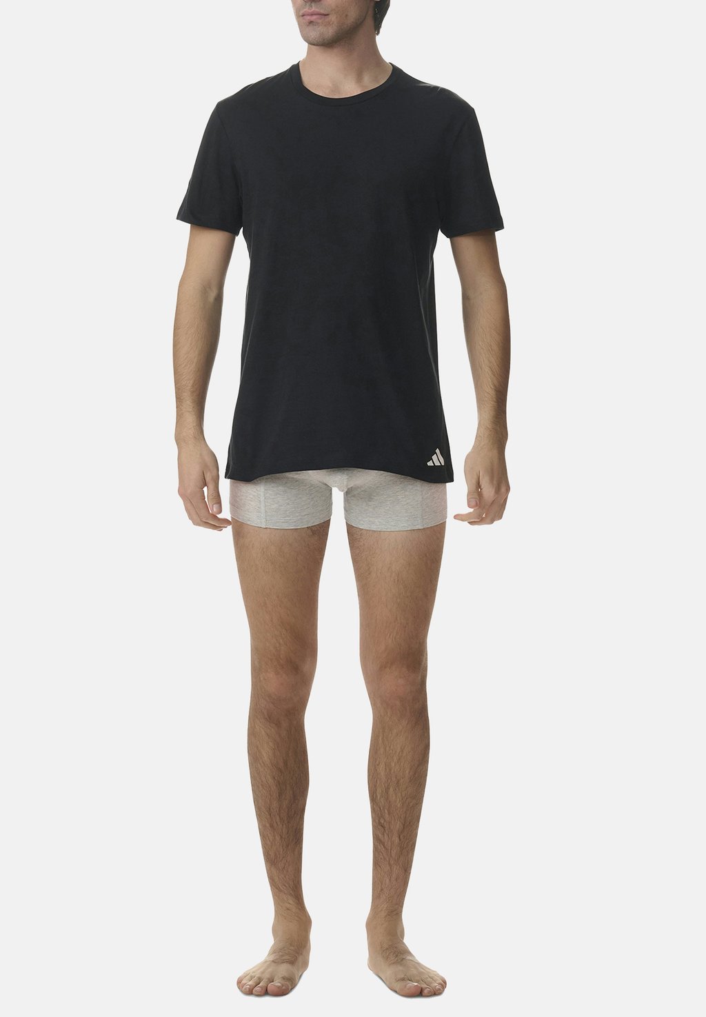 

Нижняя футболка CREW NECK RUND AUSSCHNITT 9ER PACK Adidas Performance, черный