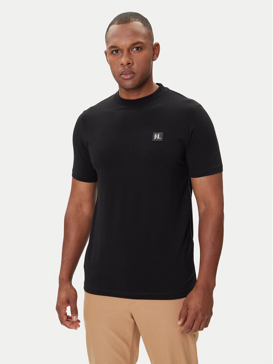 

Футболка regular fit 755050 554221 Karl Lagerfeld, чёрный