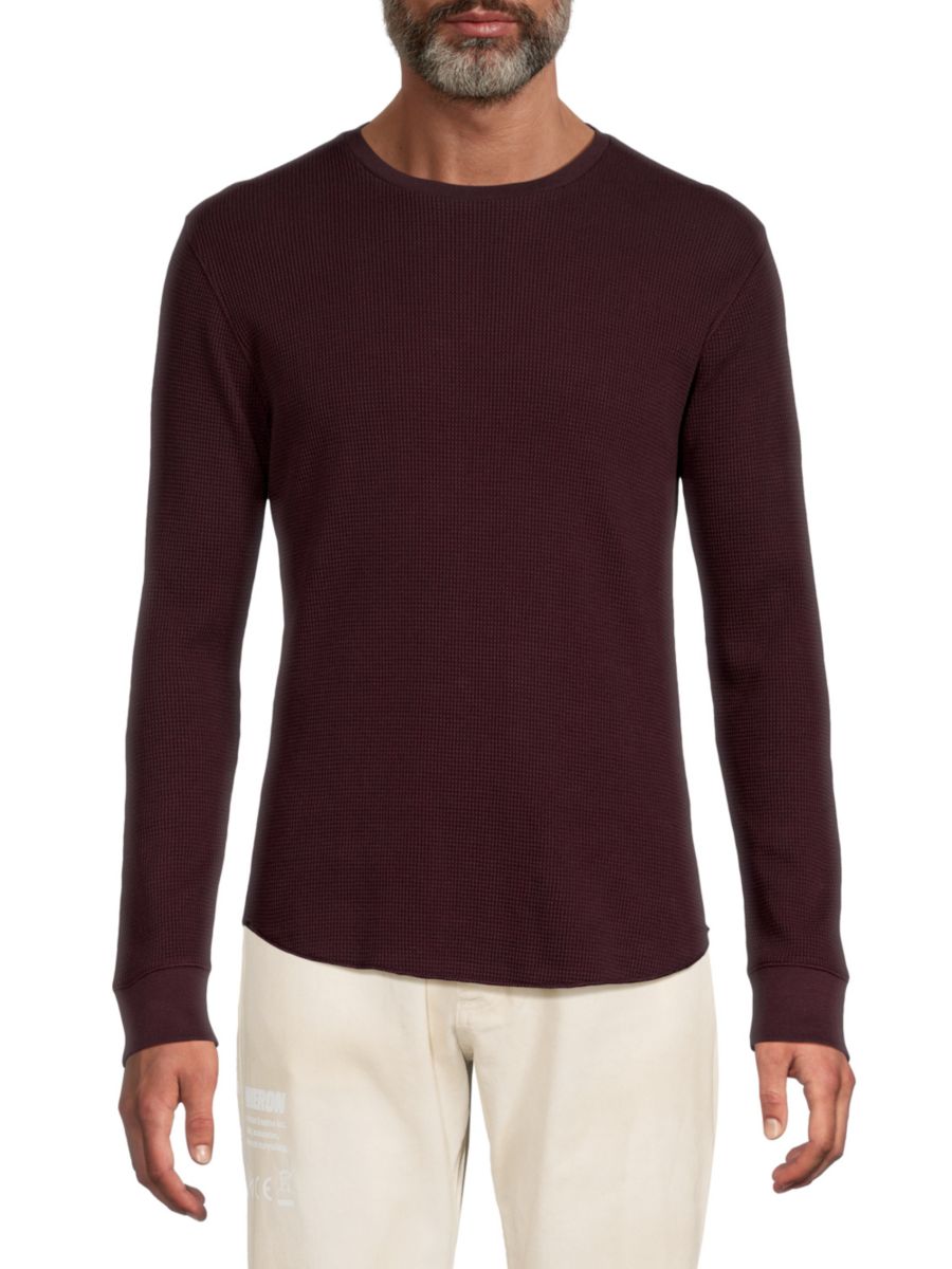 

Футболка в рубчик Vince, цвет Pinot Vino