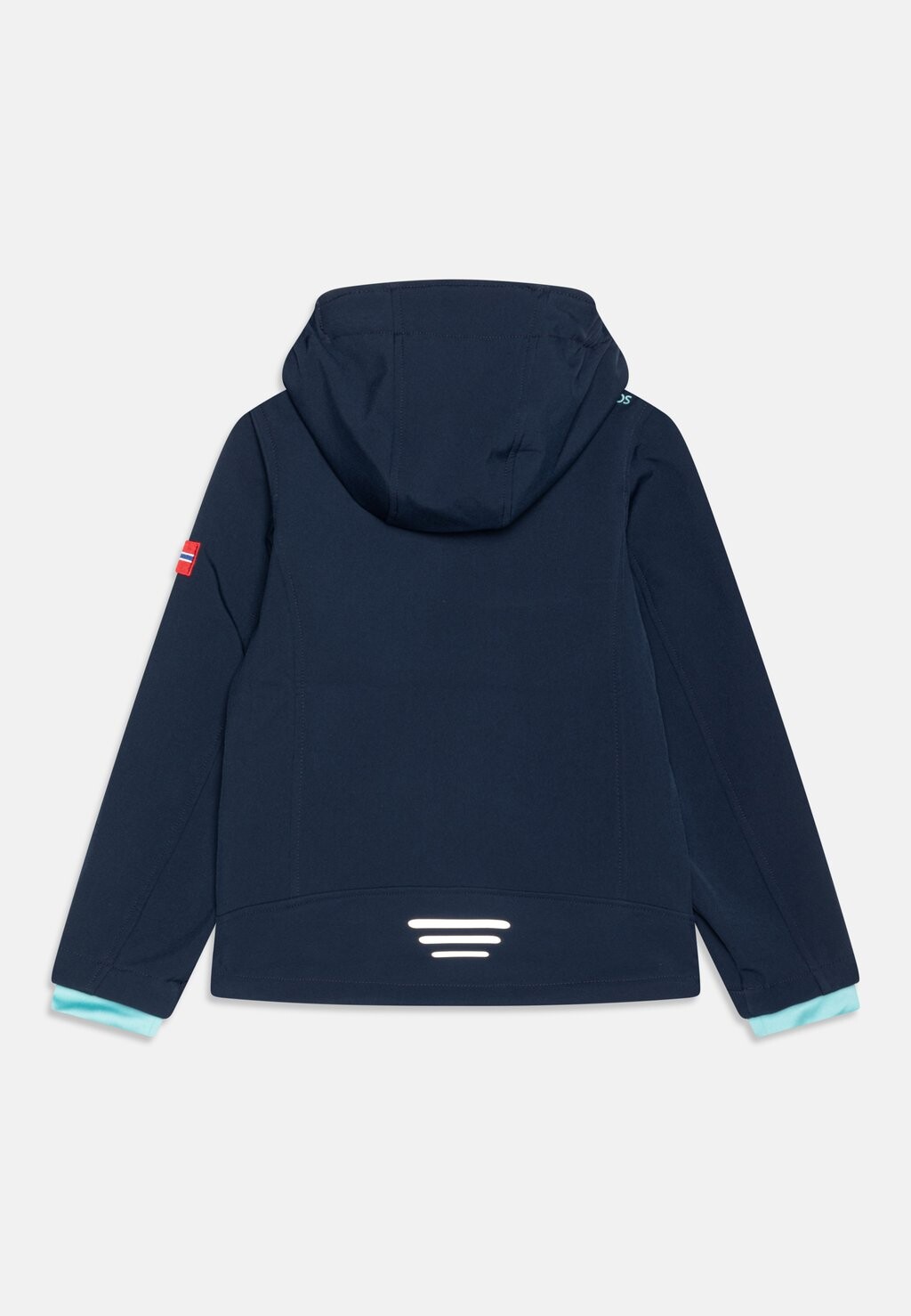 Куртка Softshell KIDS TROLLFJORD UNISEX TrollKids, цвет navy/aqua — фото 2
