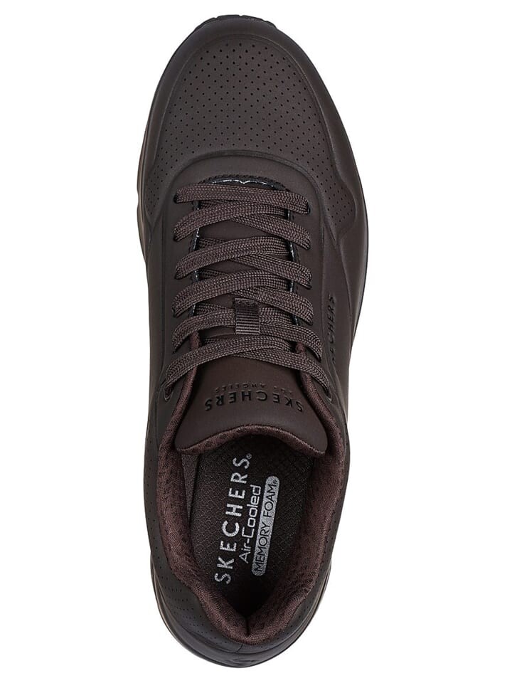 Кроссовки на шнуровке Skechers Sneakers Low UNO STAND ON AIR, коричневый — фото 4