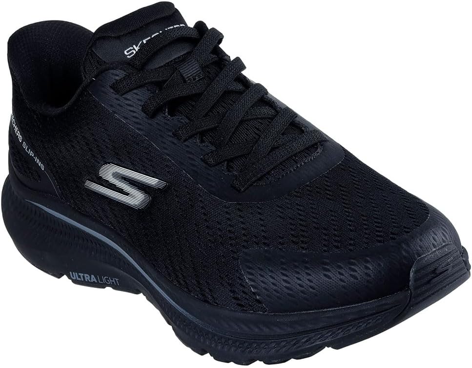 Мужские кроссовки Skechers Hands Free Slip-ins Go Run Consistent 2.0-Worldview, черный