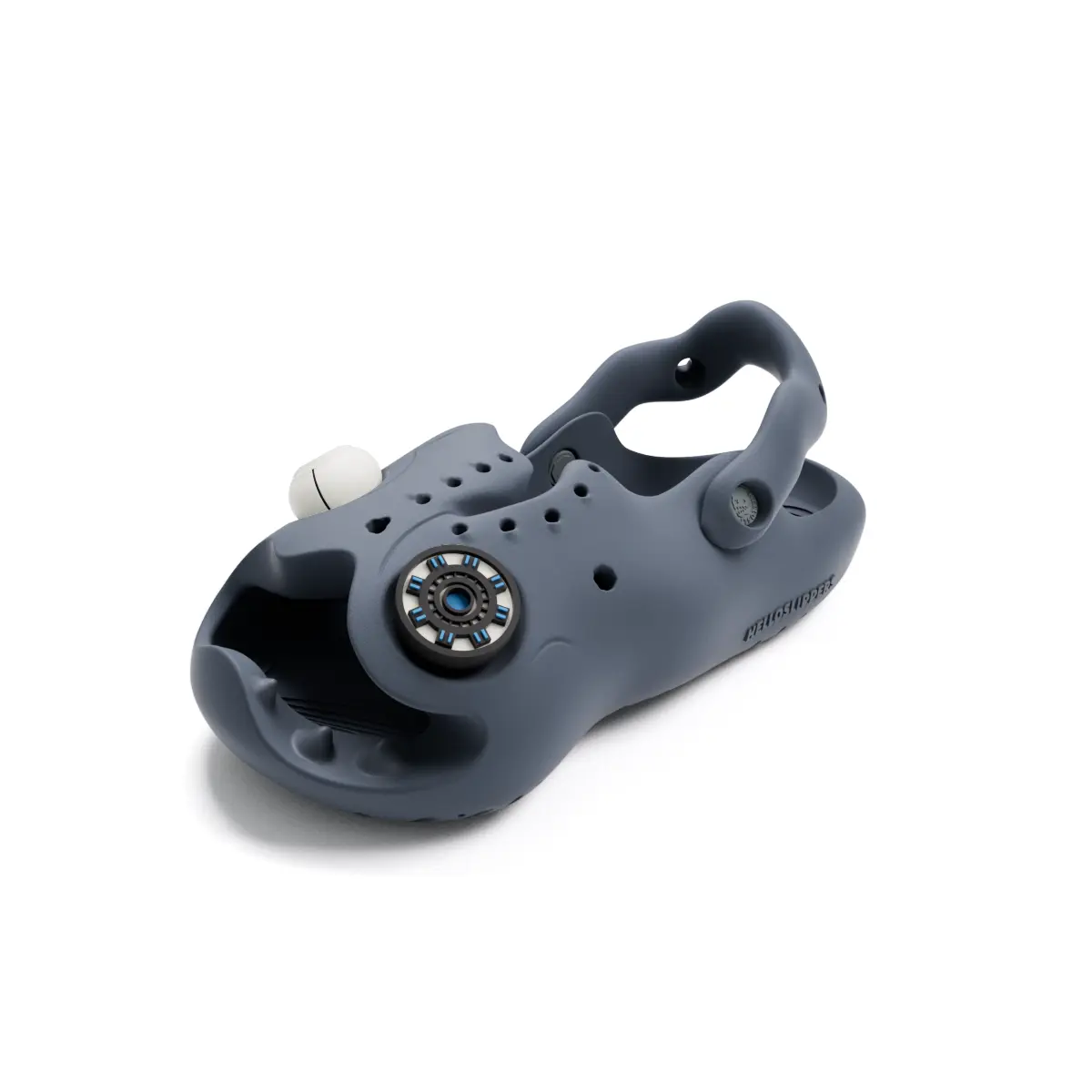 Кроки Mr. Skully T800 Unisex HelloSlippers, шиферно-серый