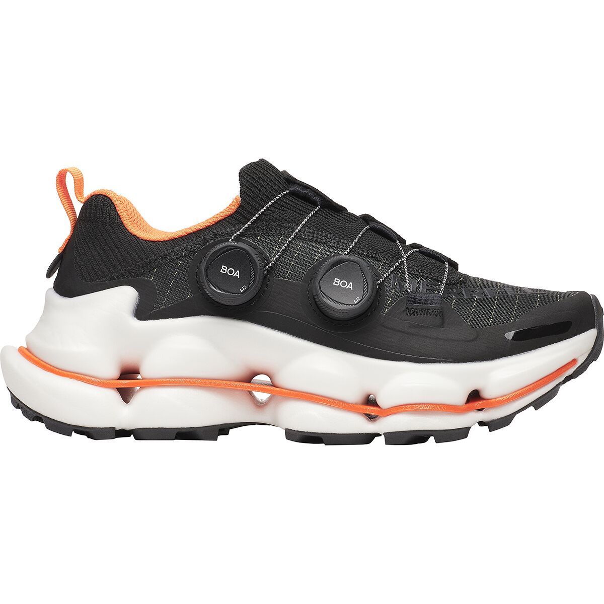 

Скоростные треккинговые ботинки Speed arc surge boa Merrell, цвет raven