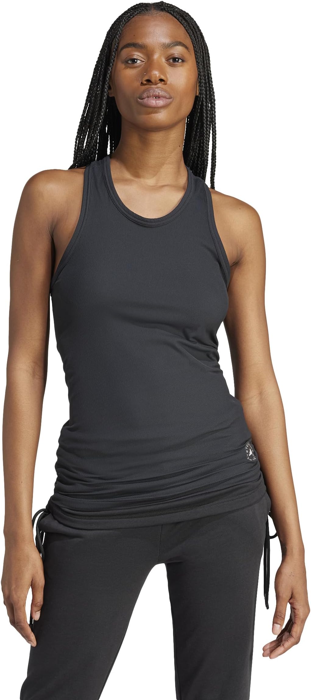 

Топ adidas by Stella McCartney Rib Tank IN3625, черный