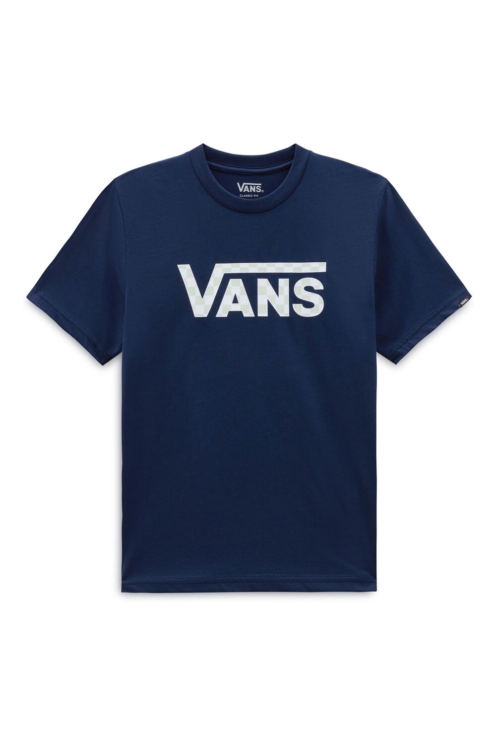

Классическая футболка с логотипом для мальчиков Vans, синий