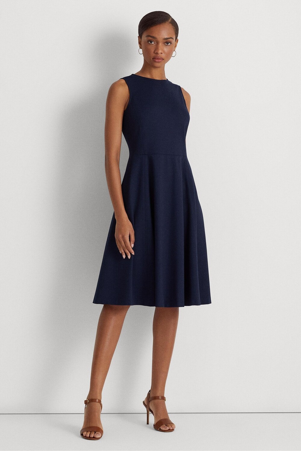 

Синее платье без рукавов Charley Lauren Ralph Lauren, синий