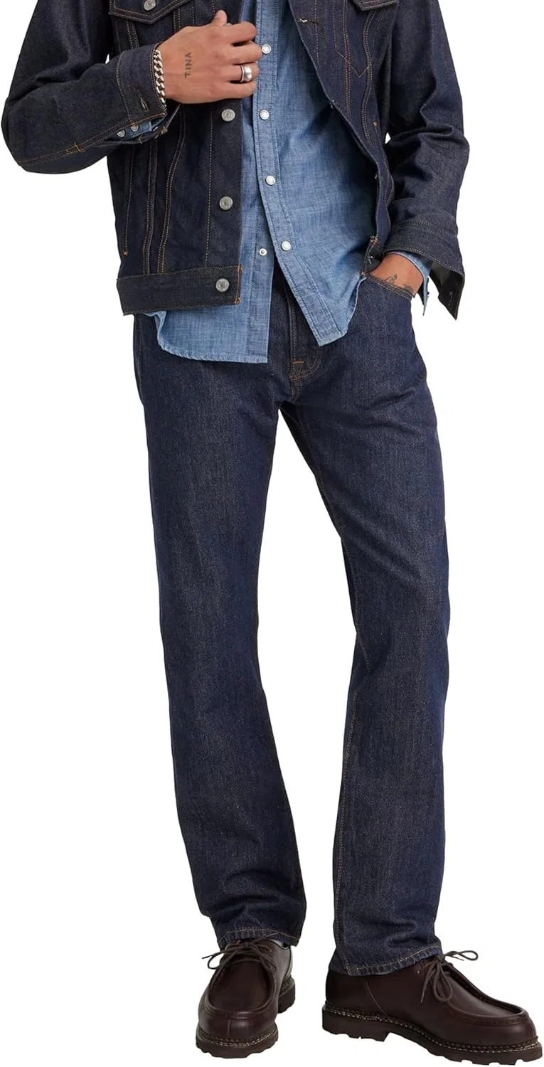 Джинсы 501 Original Fit Levi's, Rinse — фото 2
