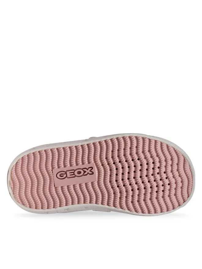 Geox Тканевые кроссовки B Gisli Girl B651MB 00954 C0007 M белые — фото 4