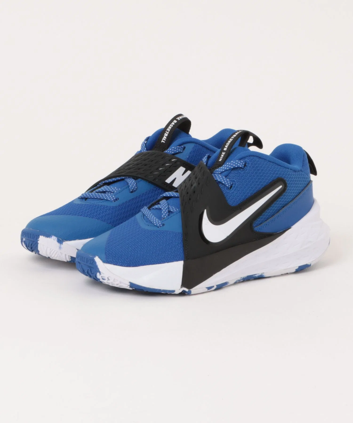 Детские кроссовки NIKE Team Hustle D12 синие