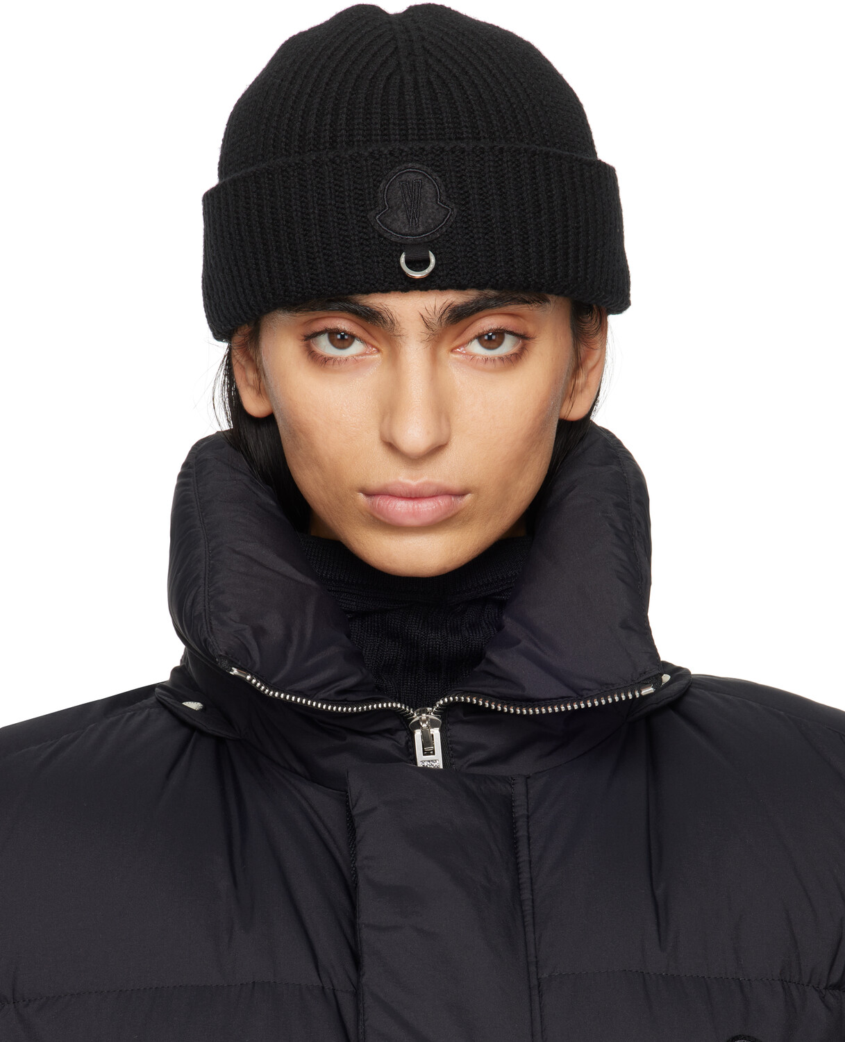 

Шерстяная шапка Moncler x Willow Smith Moncler Genius, черный