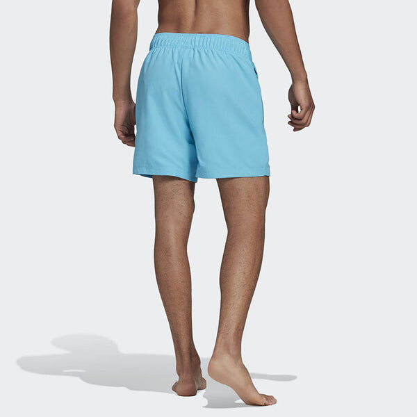 Шорты originals printing causual sports ventilate short pant male blue Adidas, голубой — фото 4
