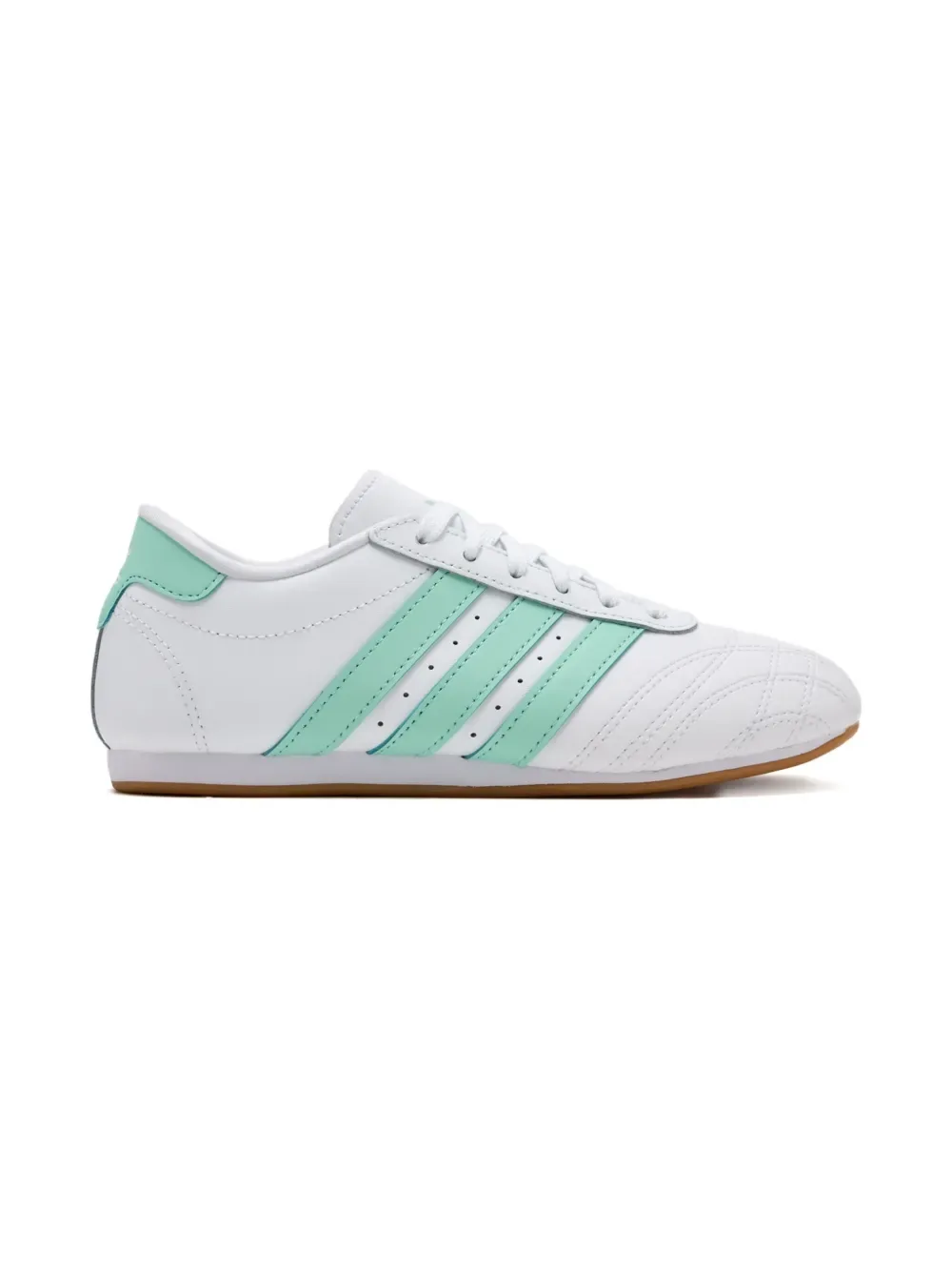 Стеганые кроссовки с полосками Adidas Kids, белый — фото 2