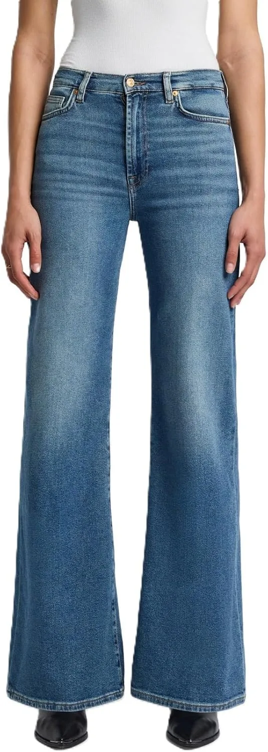 

7 for All Mankind Женские джинсы Luxe Vintage Ultra High Rise Jo Wide Leg