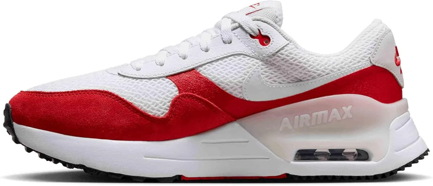Мужские кроссовки Nike Systm, White And Red — фото 4