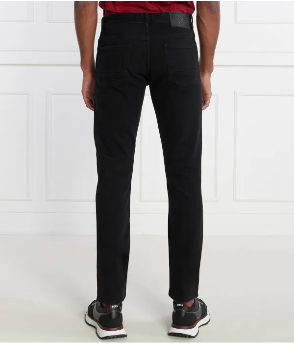 Джинсы делавэр3 Slim fit Boss, черный — фото 4