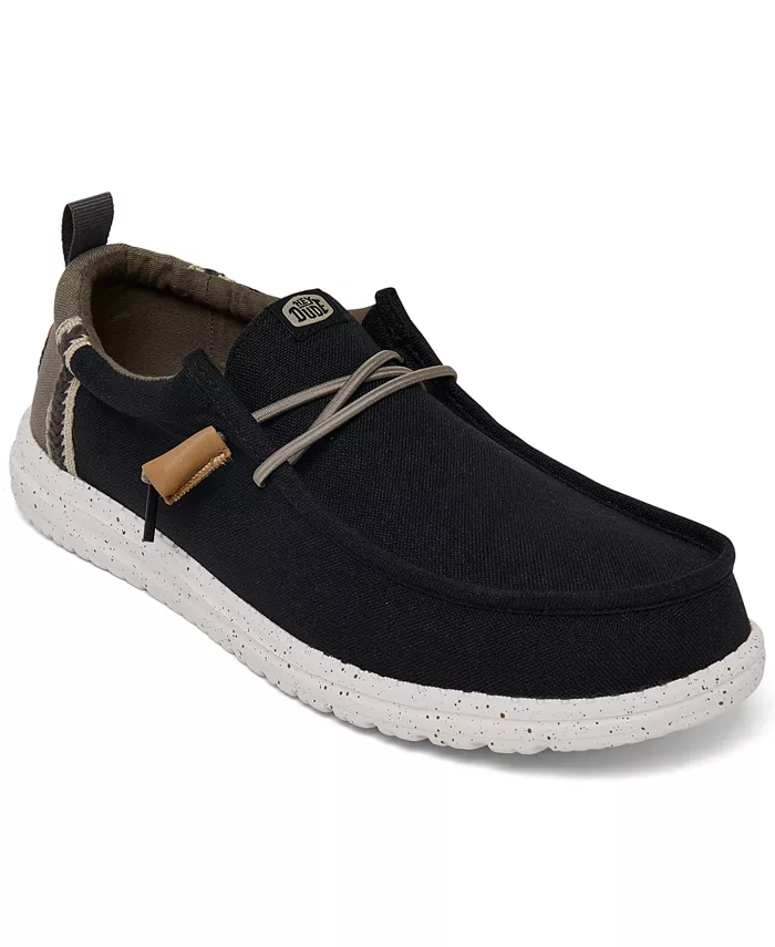 

Мужские летние льняные мокасины Wally Casual Sneakers от Finish Line Hey Dude, мультиколор