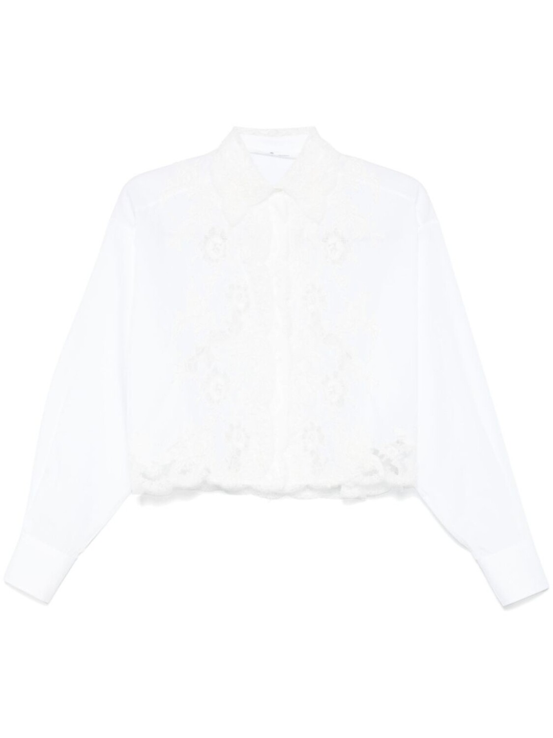 

Ermanno Scervino рубашка со шнуровкой, белый