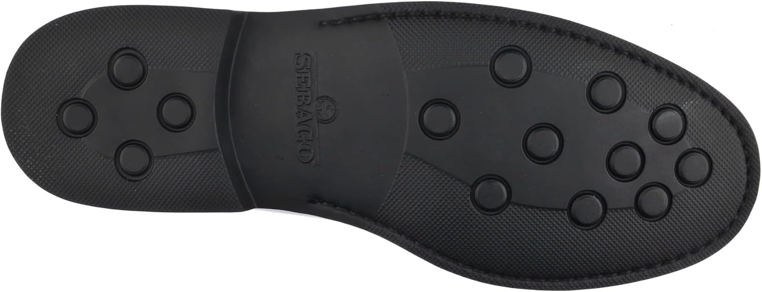 Мужские лоферы Sebago Ryan Brushed Polaris, бордовый/коричневый — фото 4