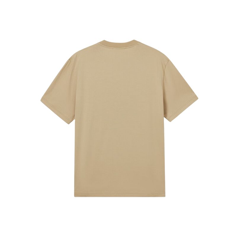Хлопковая футболка LACOSTE, 02S/Milk Coffee — фото 3