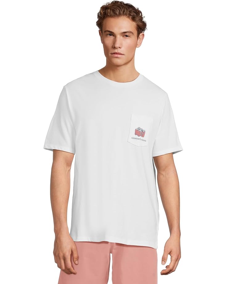 

Футболка Vineyard Vines Overboard Short, цвет White Cap