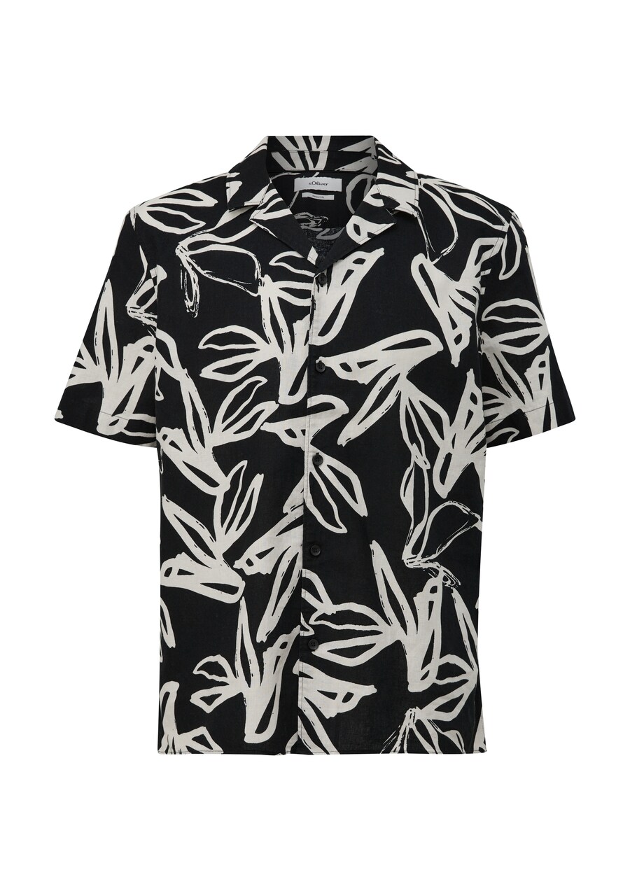 

Удобная рубашка на пуговицах s.Oliver BLACK LABEL, черный