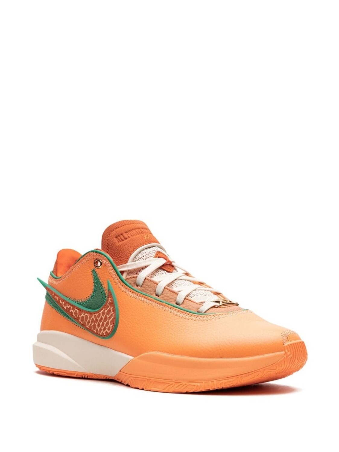 LeBron 20 FAMU x APB - Safety Orange Кроссовки Nike, оранжевый — фото 2