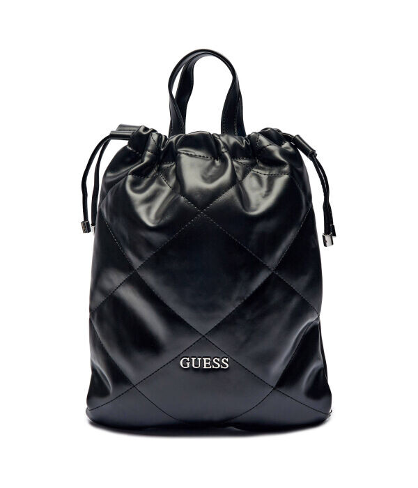 

Рюкзак женский Guess Active стеганый на кулисках, черный