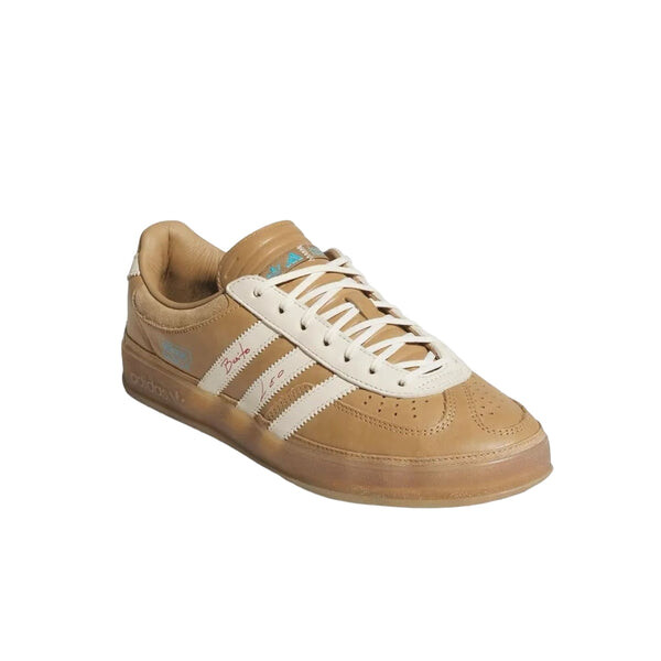 Кроссовки x bad bunny x lionel messi gazelle indoor 'cardboard cream' Adidas, мультиколор — фото 2