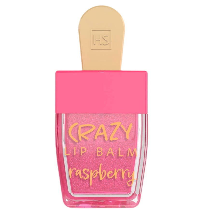 

Hiskin, Crazy Lip Balm, Малиновый бальзам для губ, 6 мл