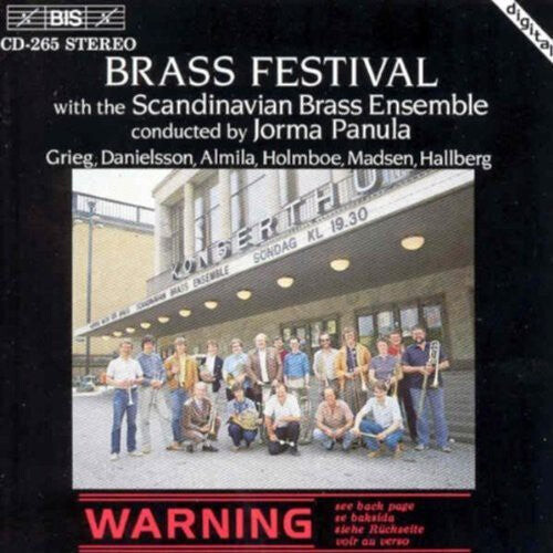 

CD диск Holmboe / Panula / Scandinavian Brass Ensemble: Concerto for Brass